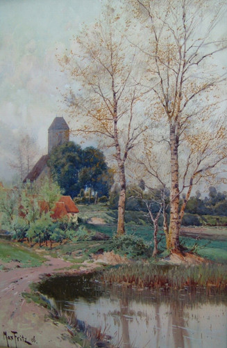 Max fritz 1849 1913 gerahmtes - max,