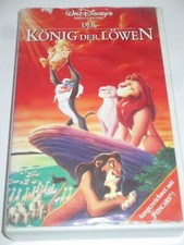 Walt Disney - Der König der Löwen  - VHS/Zeichentrick/Abenteuer/Holo