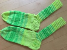 Socken handgestrickt nach alter Familientradition - Größe 38/39 * Qualitätswolle