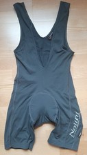 WOW! Nalini RADLER ANZUG FAHRRADHOSE Trägerhose gepolstert anthrazit Gr. XL NEUw