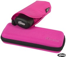 Regenschirm Super-Mini-Taschenschirm Damen-Herren winzig klein leicht im Etui