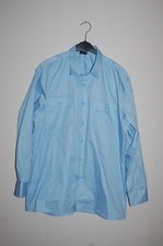 MIL-TEC - GR. L - Hemd hellblau Diensthemd Feuerwehr langarm