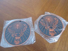 2 Jägermeister Untersetzer