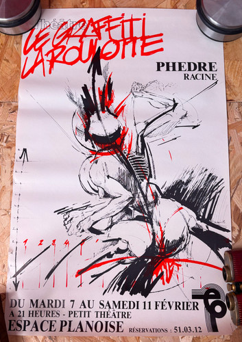 Poster theater phèdre - poster,