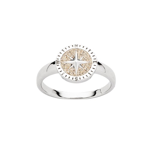 Dur schmuck ring kompassrose - dur,