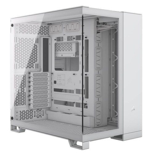 Corsair 6500x white - white, mid-tower