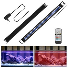 55-150cm LED Aquarium RGB Beleuchtung Vollspektrum Fisch Tank Tropischen Fische