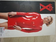Latex Kleid Rubber Gummi Rot Gr.L