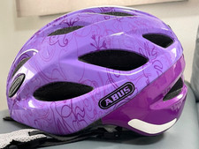 ABUS Kinder Fahrradhelm lila