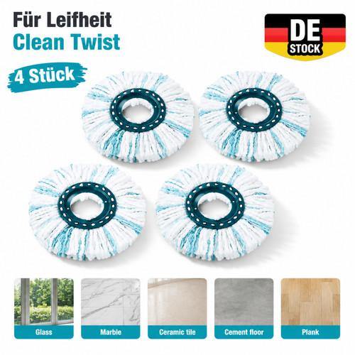 Wischmopp bodenwischer - 4x,