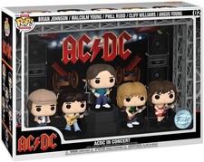 Funko Pop! Moment 02 AC/DC In Concert Brian Malcolm Phil Cliff Angus Young