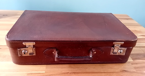 Schöner vintage schokobrauner - schöner,