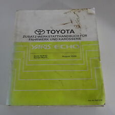 Werkstatthandbuch / Zusatz Toyota Yaris Verso / Echo Verso Stand 08/1999
