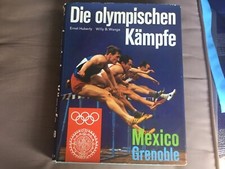 Olympia Buch 1968 Mexico Grenoble Huberty/Wange Die Letzten Sauberen Spiele!