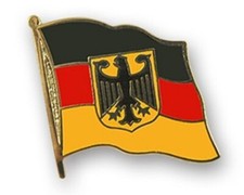 Deutschland Adler Flaggen Pin