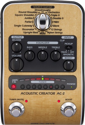 Zoom acoustic creator - ac-2,