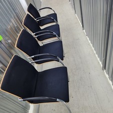 4x Sessel Freischwinger THONET