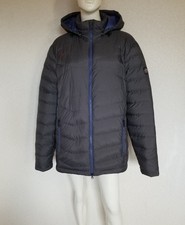 Yeti schlichte ultra leichte  warme Daunenjacke Anthrazit Grau