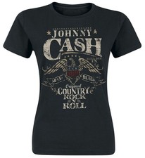 Johnny Cash T-Shirt Damen Rock