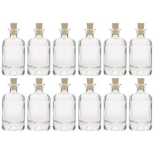 12x 40ml Glasflasche Glas mit