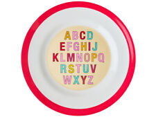 RICE Melamin Teller Alphabet