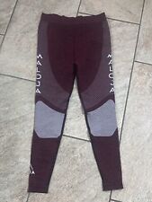 Tolle Multisport Leggings von Maloja Gr.M Rot Grau ungetragen