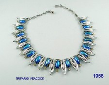TRIFARI© COLLIER "PEACOCK" 