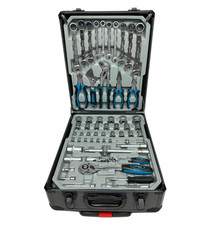 Werkzeugkoffer Werkzeugtrolley Ratschenkasten Knarrenkasten Werkzeugbox 188tlg