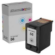 BLACK Ink Cartridge for HP 56