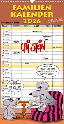Uli stein familienkalender - uli,
