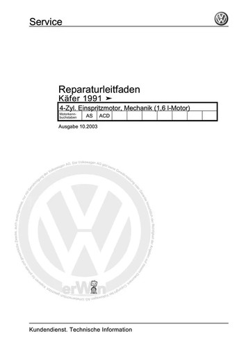 Käfer sedan 1998 2004 - käfer,