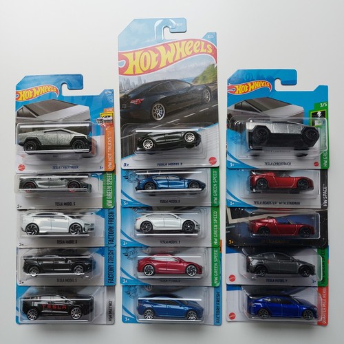 Hot wheels tesla konvolut - wheels,
