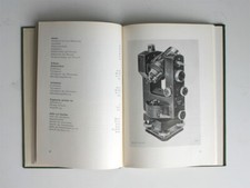 Buch über Theodolit Präzisions Nivelliergerät Vermessungsgeräte Carl Zeiss Jena