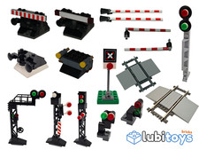 Lego® Eisenbahn 9V RC TRAIN Gleis Schiene Prellbock Signal Zubehör Zug
