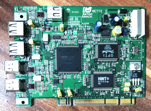 Ratoc pcifu2u pci - ratoc, combo