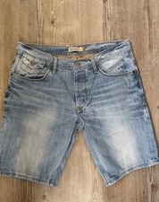 Herren Jeans Shorts Kurze Hose