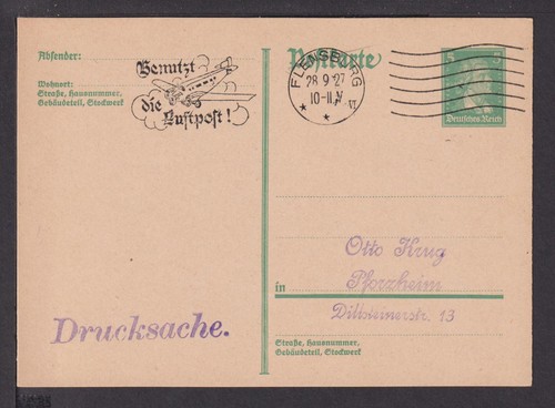 Flugpost airmail deutsches - flugpost,