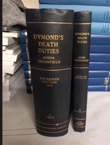 Dymond death duties - death, ed