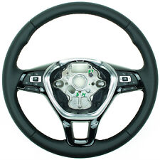 Leder Lenkrad für VW T6 Multivan Caravelle Bus Transporter Amarok neu bezogen SN