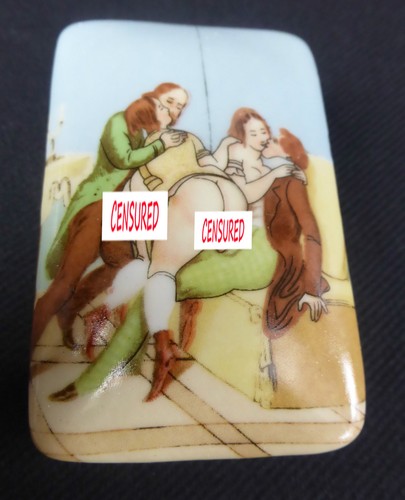 Porzellandose art deco stil - porzellandose,