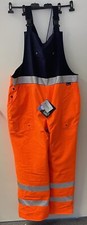 WARNSCHUTZ mit Innenhose Gr64 Winter Latzhose Arbeitshose Straßenbau Taconi  NEU
