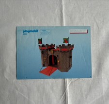 Playmobil 4440 Anleitung Bauplan Bauanleitung Zusammenbau Ritterburg