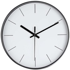 Runde wanduhr mit modernem - mit,