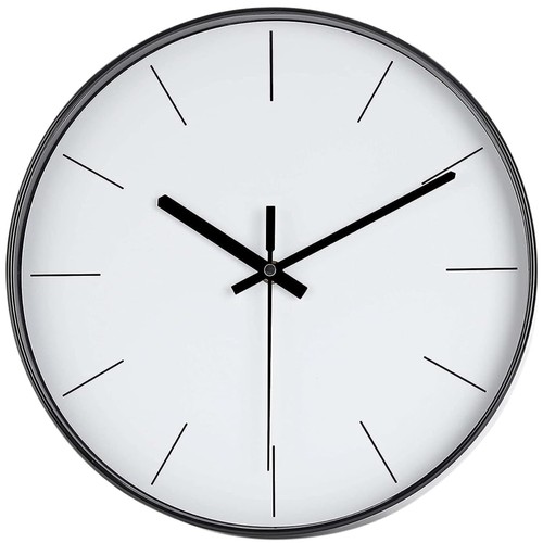 Runde wanduhr mit modernem - wanduhr,