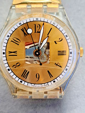 Swatch Uhr goldenes