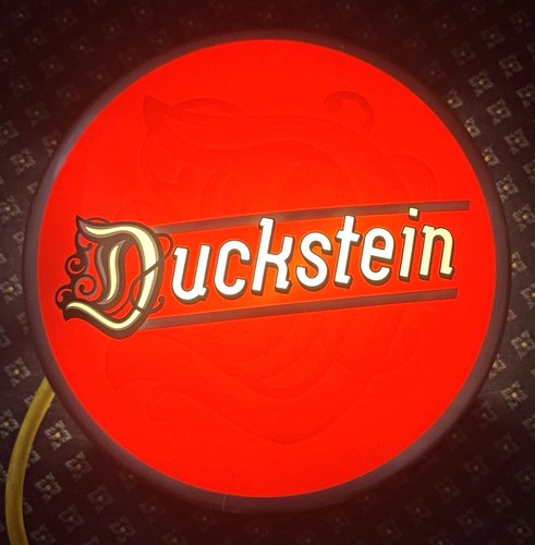 Duckstein neonschild rund - neonschild,