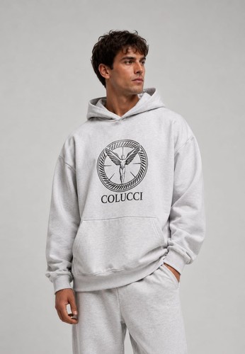 Carlo colucci oversize hoodie - colucci,