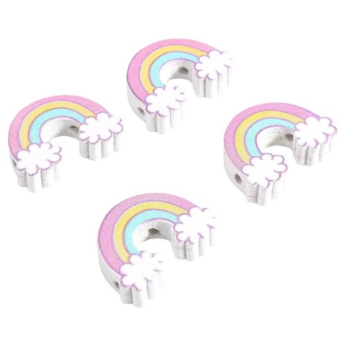 50x regenbogen holz - regenbogen,