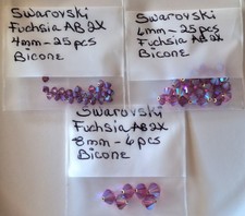 Swarovski Fuchsia AB 2X