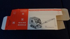 Wiking 66k Universal Raupen Kran Karton leer H0 1:87
